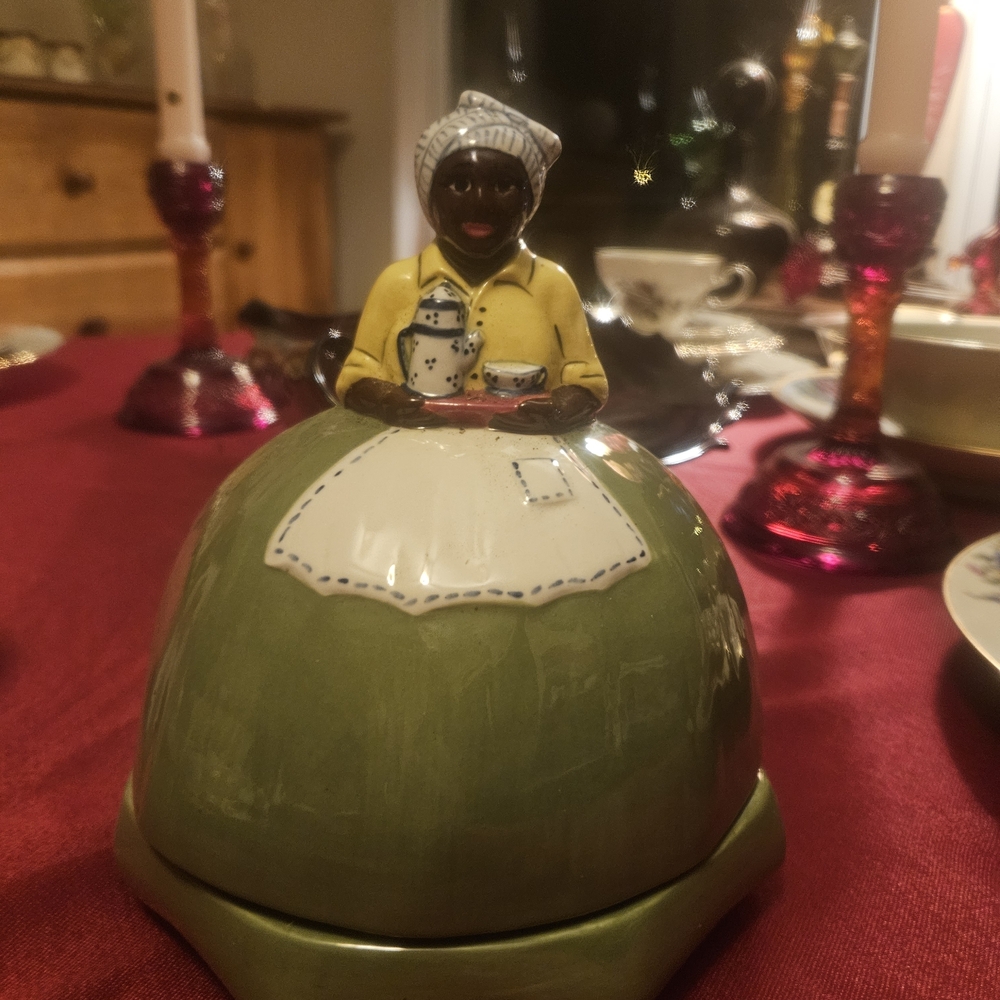 RARE AUNT JEMIMA BUTTER DUSH
